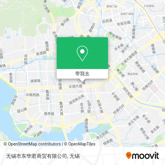 无锡市东华君商贸有限公司地图