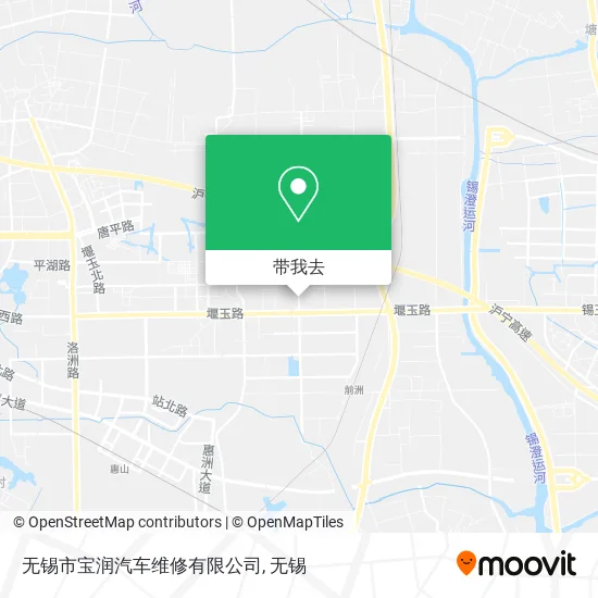 无锡市宝润汽车维修有限公司地图