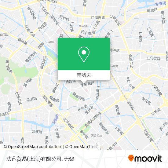 法迅贸易(上海)有限公司地图