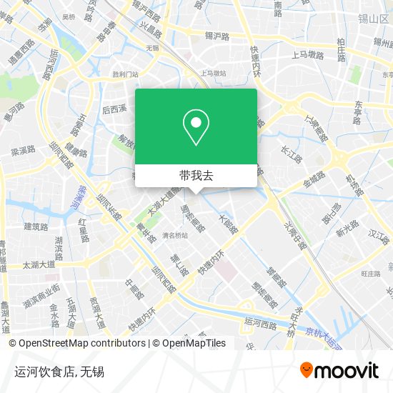 运河饮食店地图