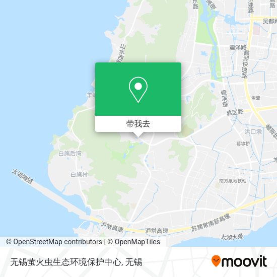 无锡萤火虫生态环境保护中心地图