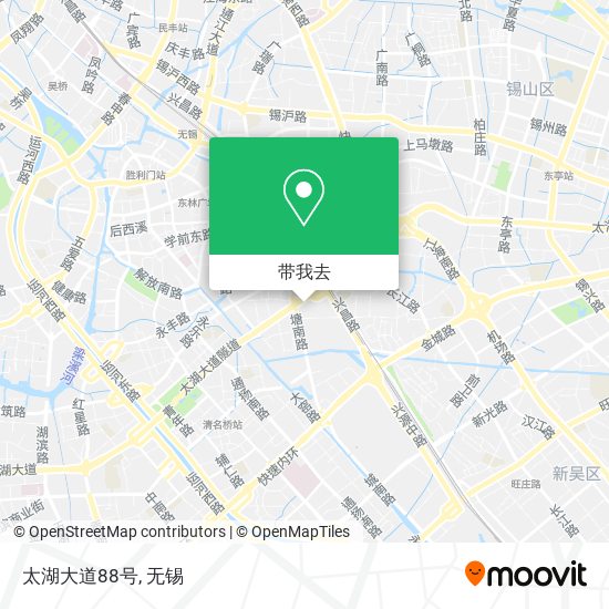 太湖大道88号地图