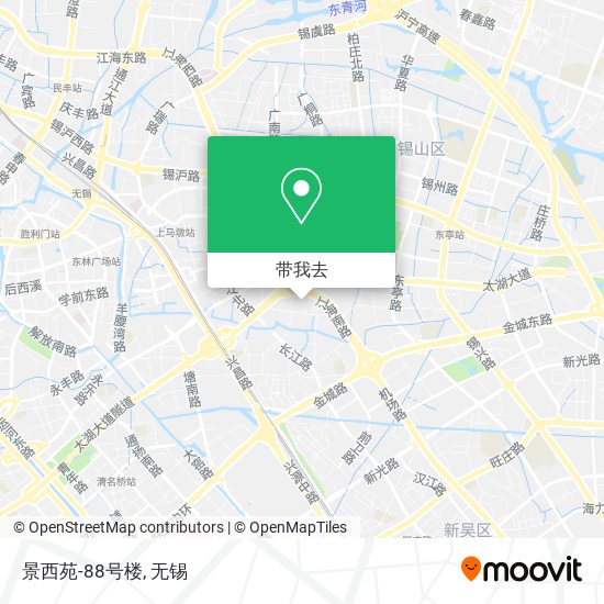 景西苑-88号楼地图