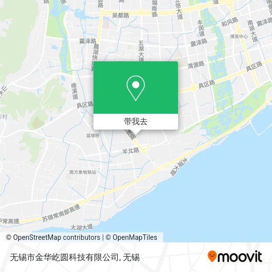 无锡市金华屹圆科技有限公司地图