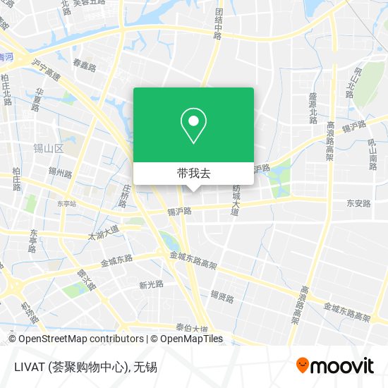 LIVAT (荟聚购物中心)地图