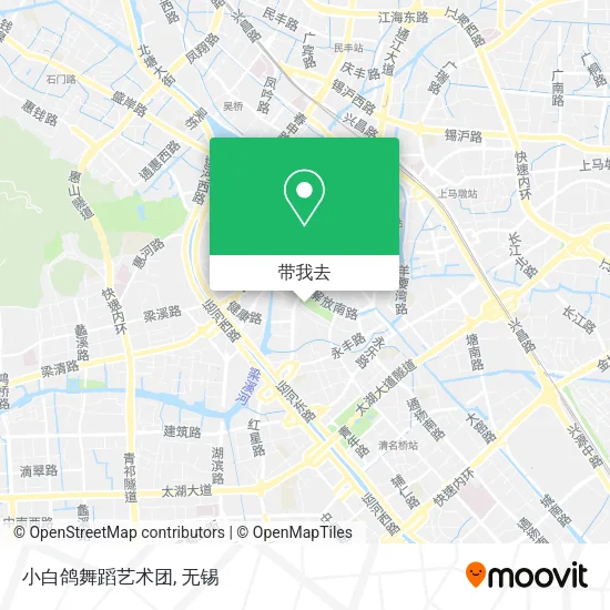 小白鸽舞蹈艺术团地图