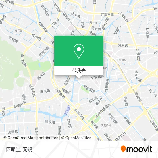 怀顾堂地图