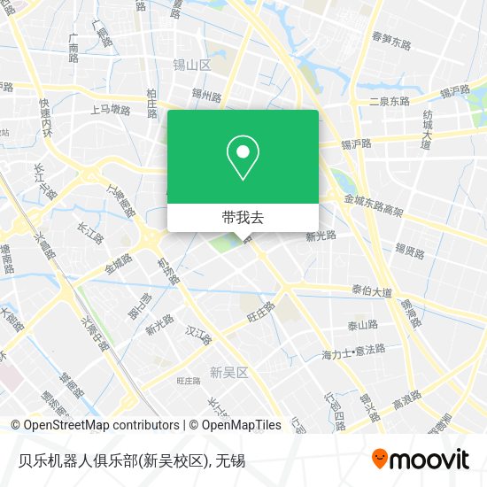 贝乐机器人俱乐部(新吴校区)地图