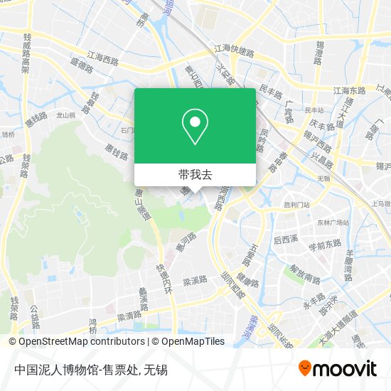 中国泥人博物馆-售票处地图