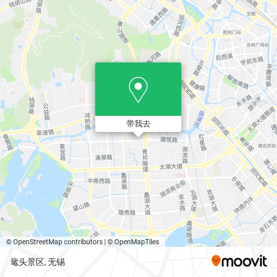 鼋头景区地图
