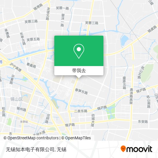 无锡知本电子有限公司地图