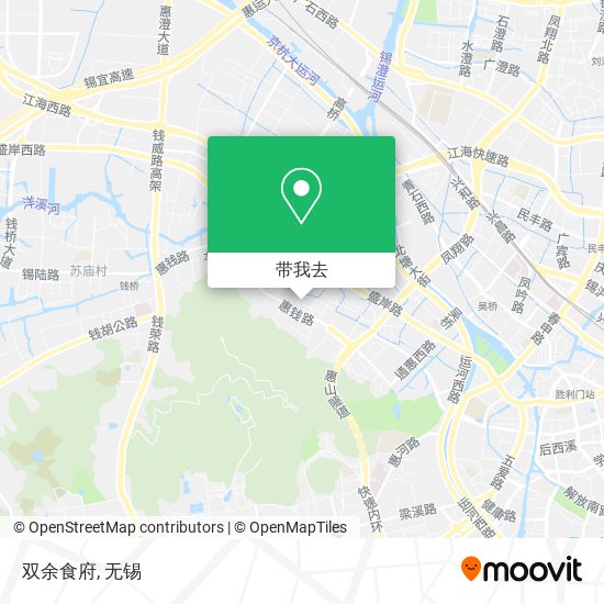双余食府地图