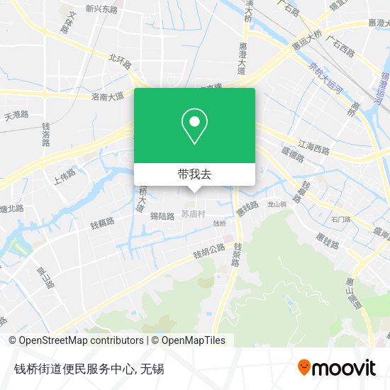 钱桥街道便民服务中心地图