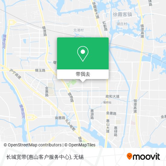长城宽带(惠山客户服务中心)地图