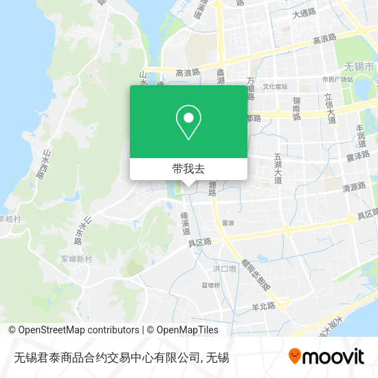 无锡君泰商品合约交易中心有限公司地图