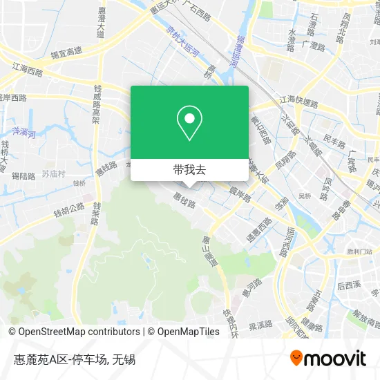 惠麓苑A区-停车场地图