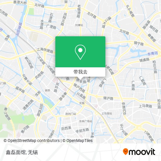 鑫磊面馆地图