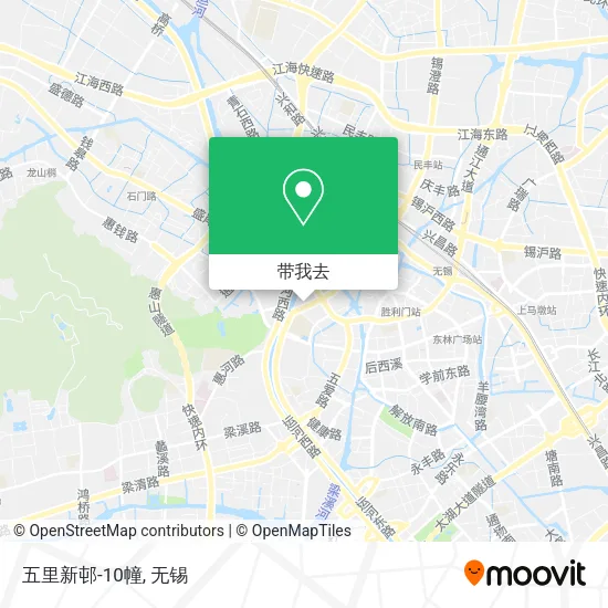 五里新邨-10幢地图