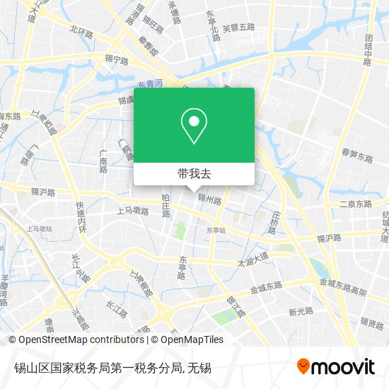 锡山区国家税务局第一税务分局地图