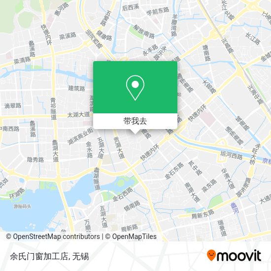余氏门窗加工店地图