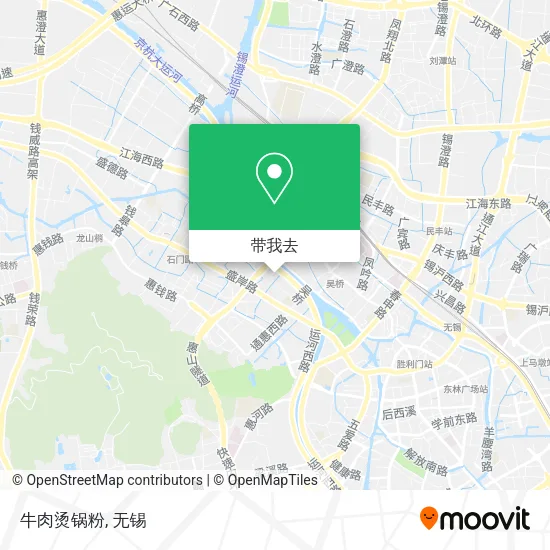 牛肉烫锅粉地图