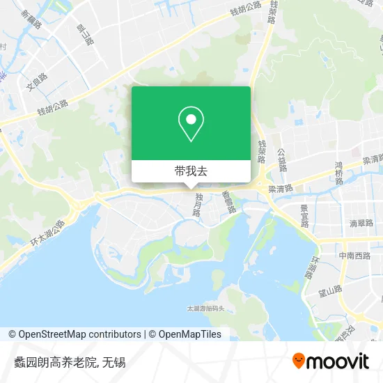 蠡园朗高养老院地图