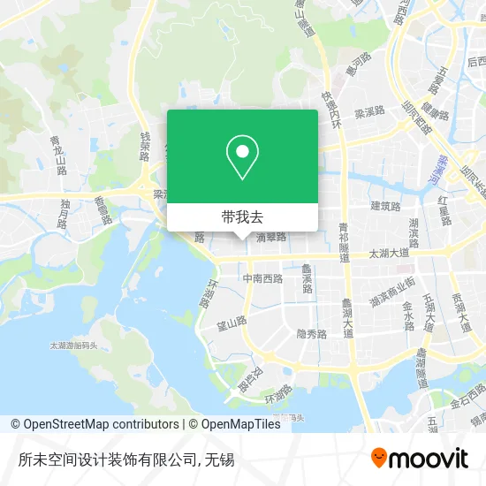 所未空间设计装饰有限公司地图