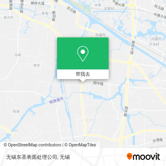 无锡东圣表面处理公司地图