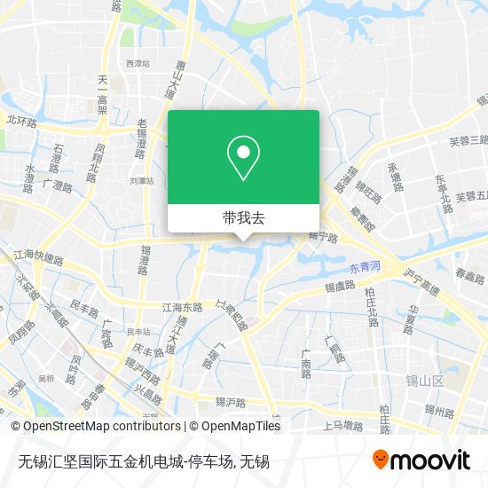 无锡汇坚国际五金机电城-停车场地图