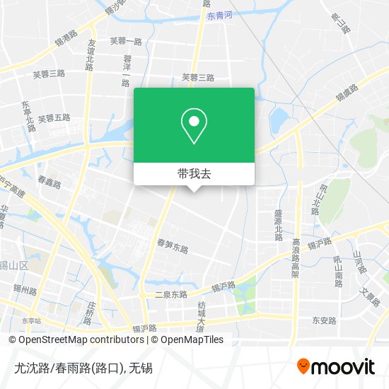 尤沈路/春雨路(路口)地图