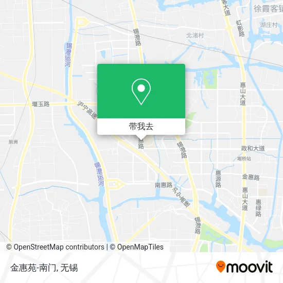 金惠苑-南门地图