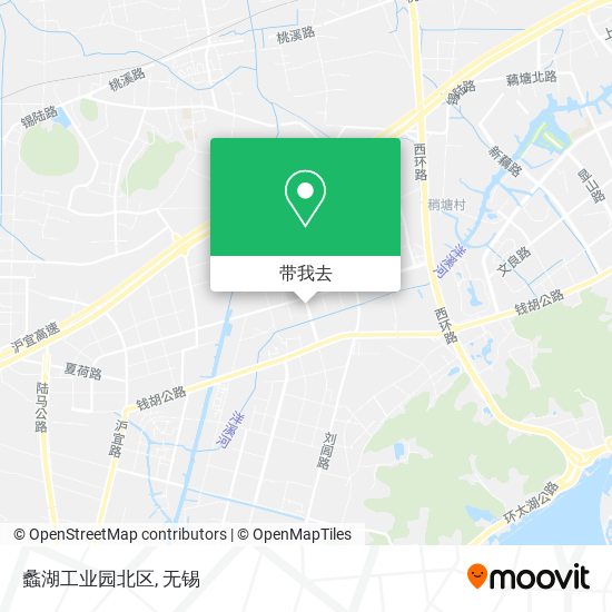 蠡湖工业园北区地图