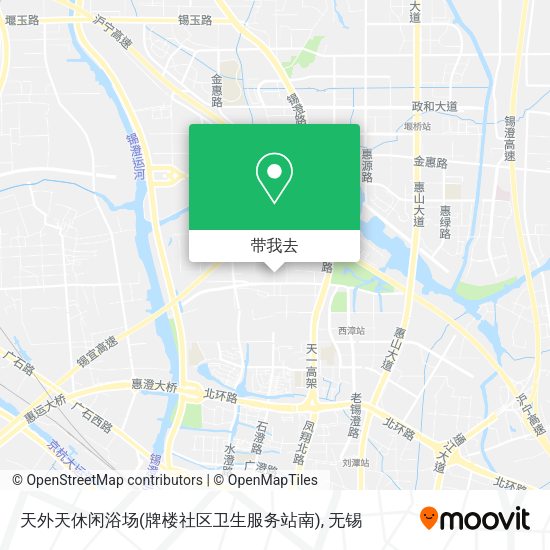 天外天休闲浴场(牌楼社区卫生服务站南)地图