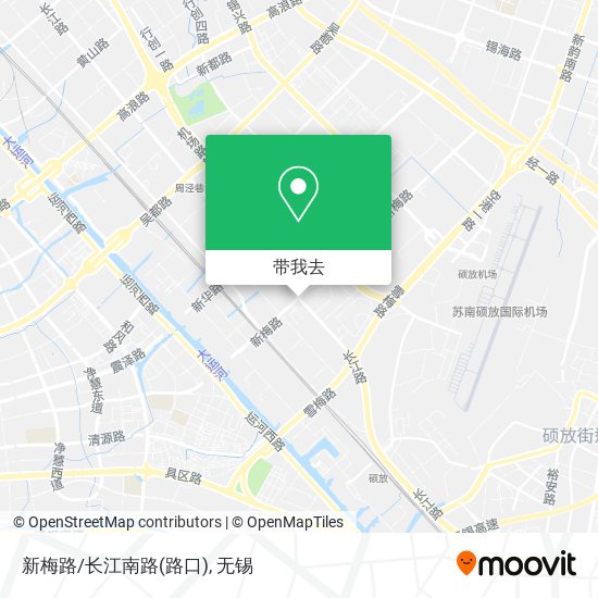 新梅路/长江南路(路口)地图