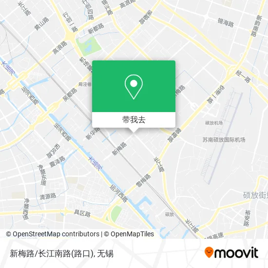 新梅路/长江南路(路口)地图