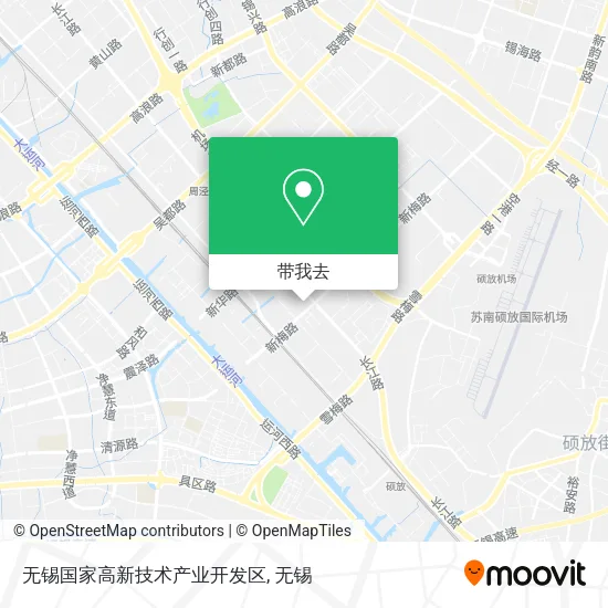 无锡国家高新技术产业开发区地图