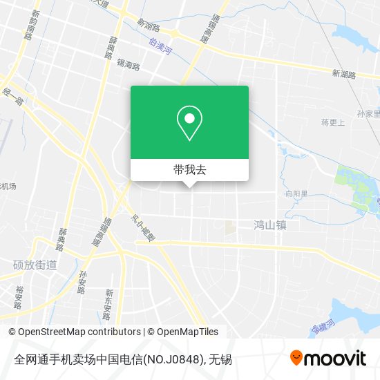 全网通手机卖场中国电信(NO.J0848)地图