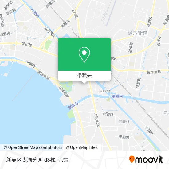 新吴区太湖分园-d3栋地图