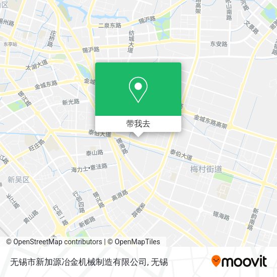 无锡市新加源冶金机械制造有限公司地图