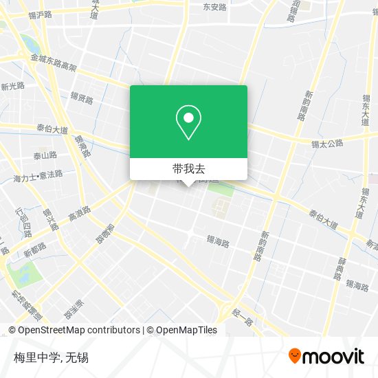 梅里中学地图