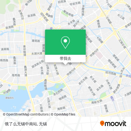 饿了么无锡中南站地图