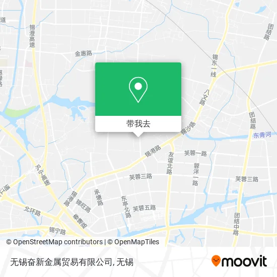 无锡奋新金属贸易有限公司地图