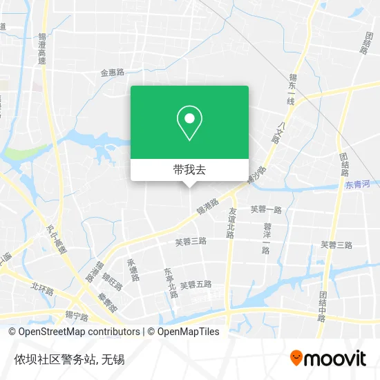 侬坝社区警务站地图