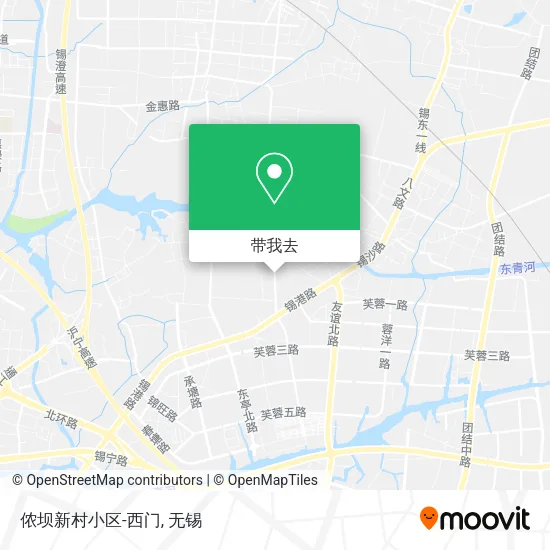 侬坝新村小区-西门地图