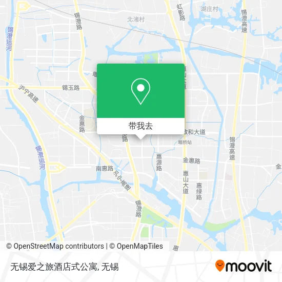 无锡爱之旅酒店式公寓地图