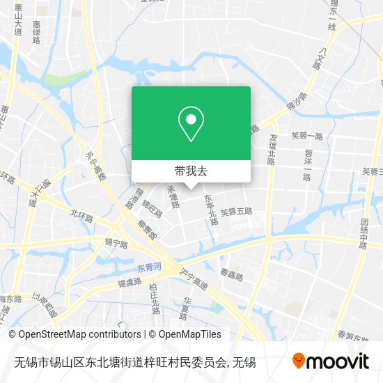 无锡市锡山区东北塘街道梓旺村民委员会地图