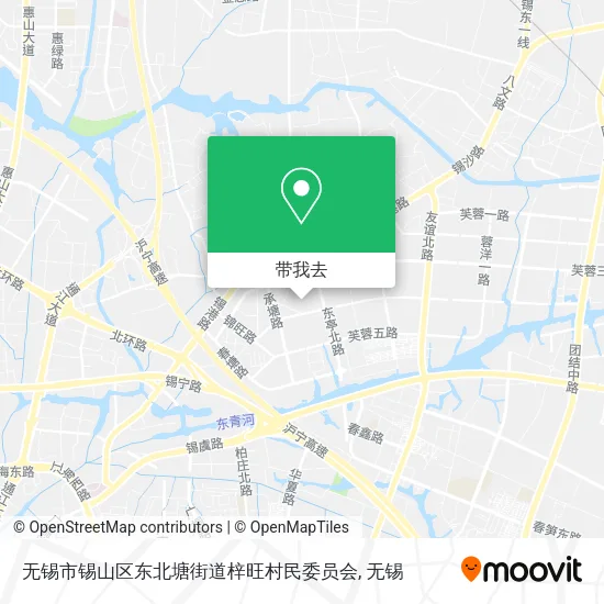 无锡市锡山区东北塘街道梓旺村民委员会地图