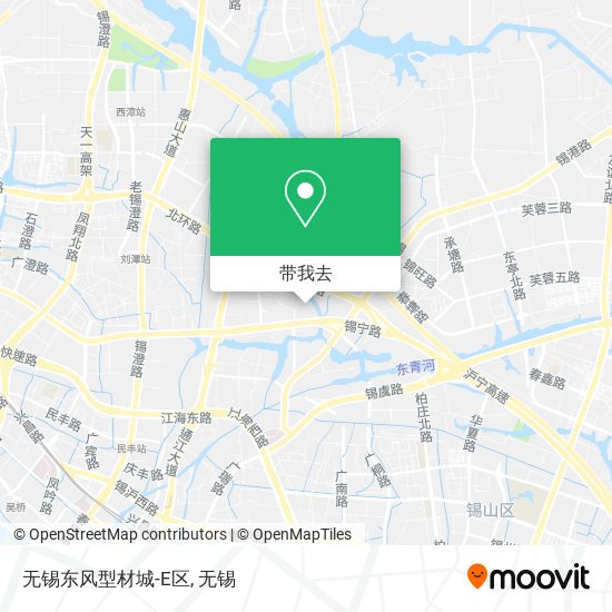 无锡东风型材城-E区地图