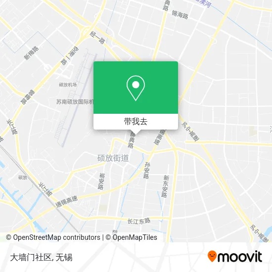 大墙门社区地图