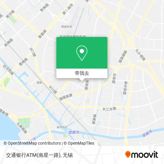 交通银行ATM(南星一路)地图